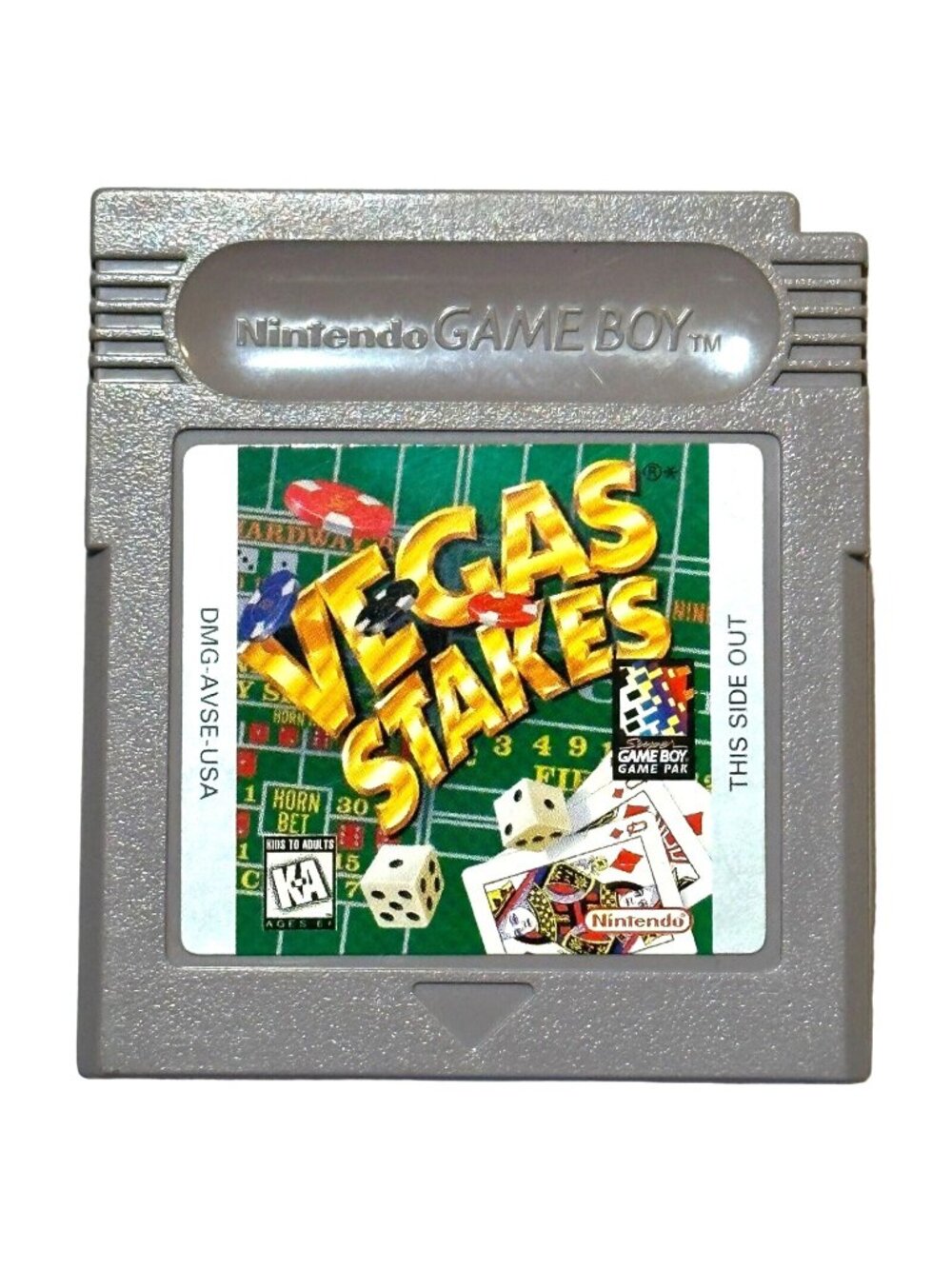 Nintendo GameBoy Vegas Stakes Original  Tested Works Great Condition Vintage
